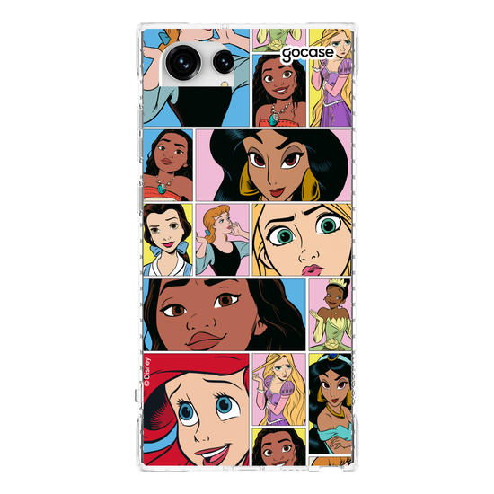 Capinha para celular  Princesas - Faces