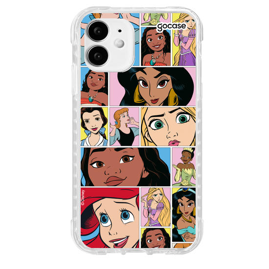 Capinha para celular  Princesas - Faces