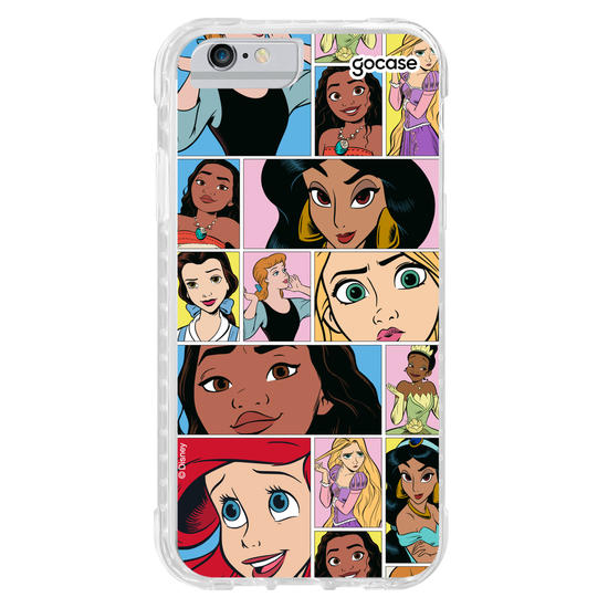 Capinha para celular  Princesas - Faces