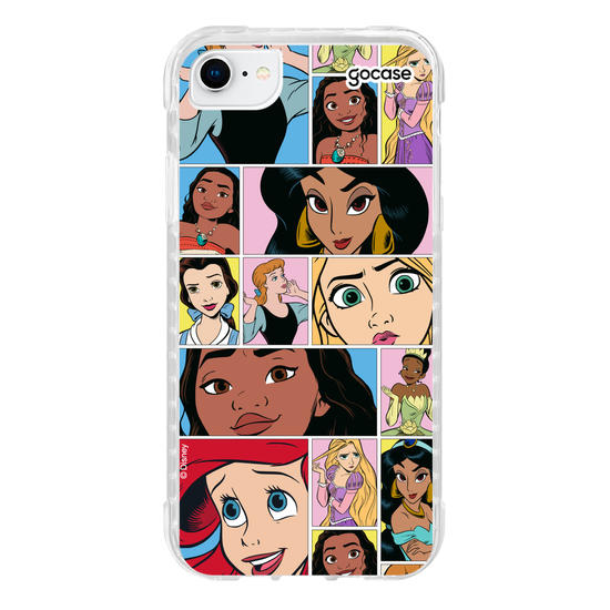 Capinha para celular  Princesas - Faces