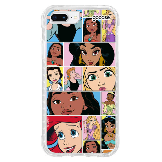 Capinha para celular  Princesas - Faces