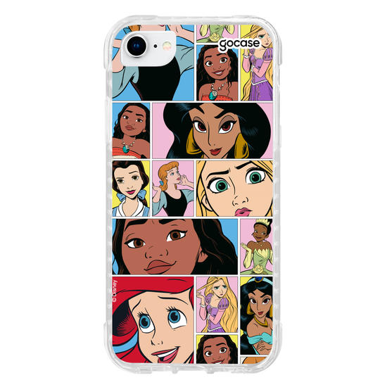 Capinha para celular  Princesas - Faces