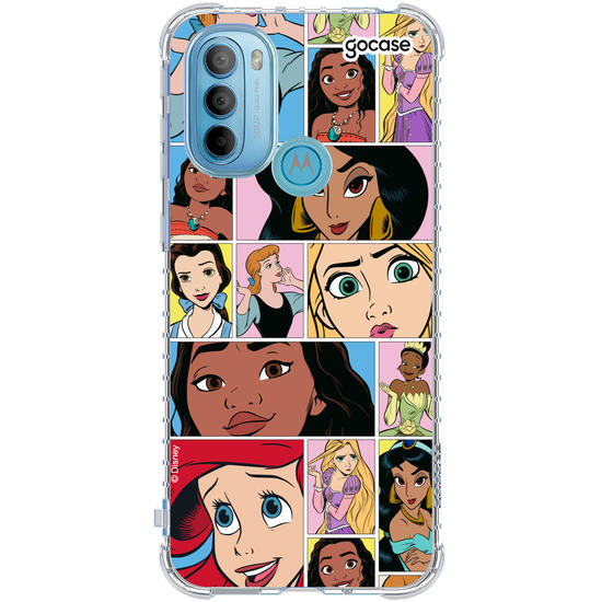 Capinha para celular  Princesas - Faces