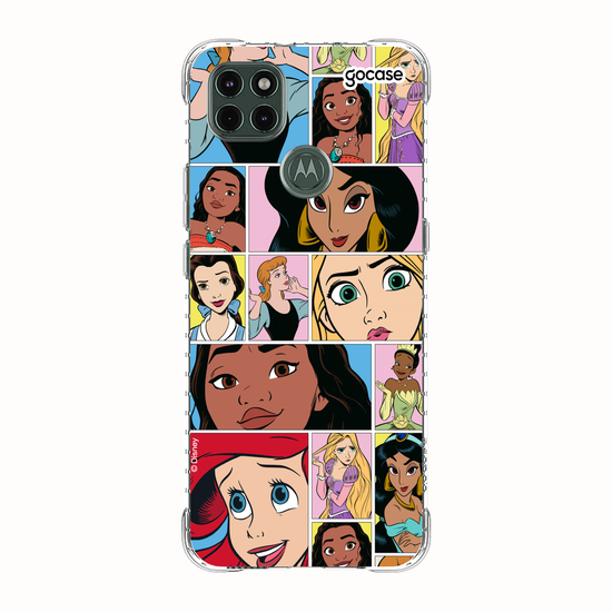 Capinha para celular  Princesas - Faces