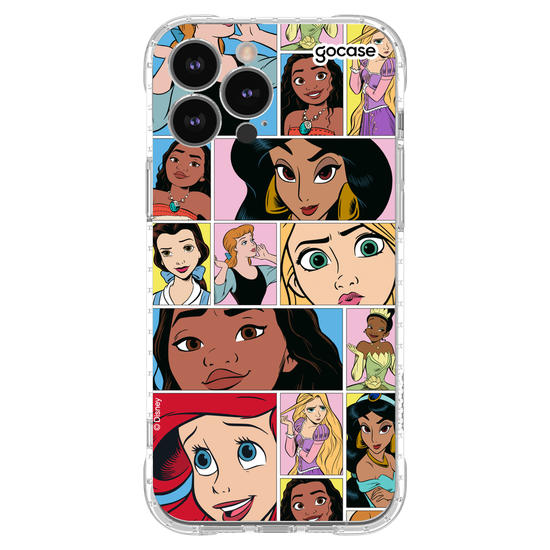 Capinha para celular  Princesas - Faces