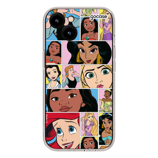 Capinha para celular  Princesas - Faces