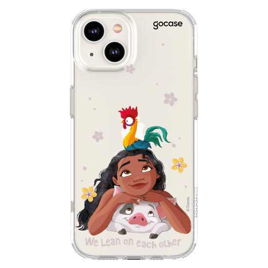 Capinha para celular  Princesas - Moana - Animals