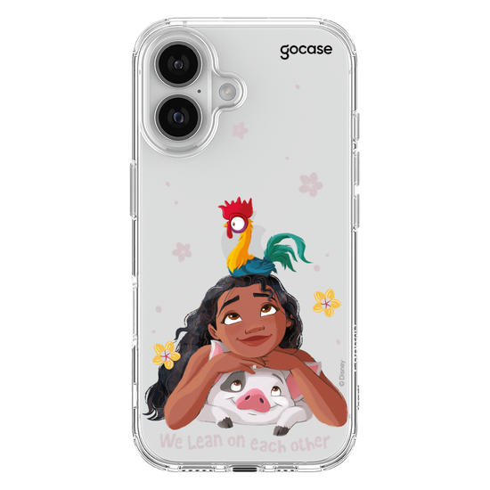 Capinha para celular  Princesas - Moana - Animals