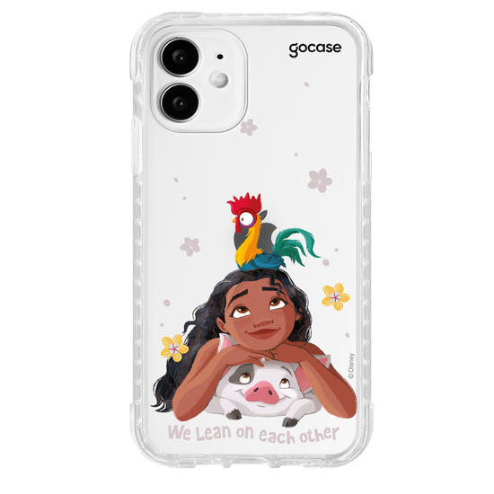 Capinha para celular  Princesas - Moana - Animals