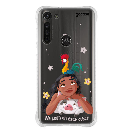 Capinha para celular  Princesas - Moana - Animals