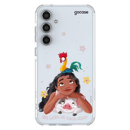 Capinha para celular  Princesas - Moana - Animals