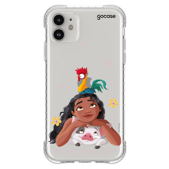 Capinha para celular  Princesas - Moana - Animals