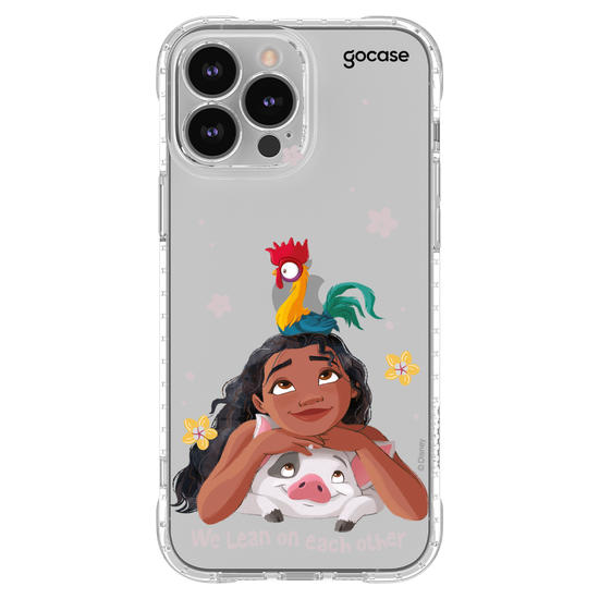 Capinha para celular  Princesas - Moana - Animals