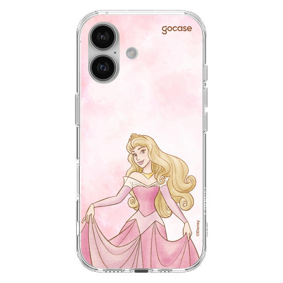 Capinha para celular  Princesas - Aurora em Aquarela
