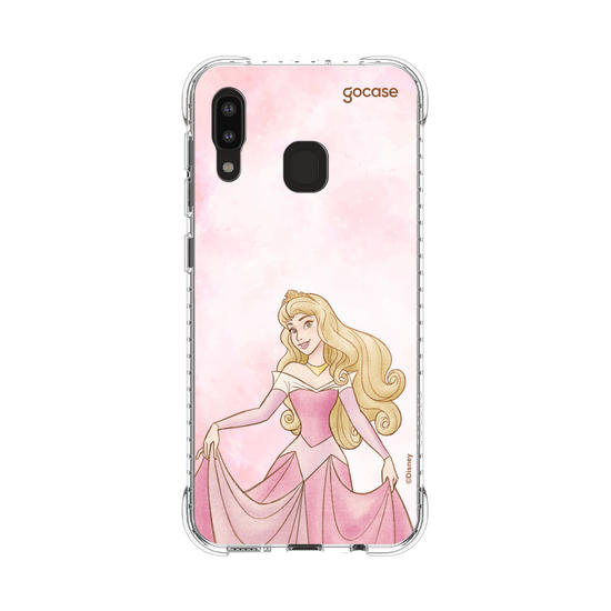 Capinha para celular  Princesas - Aurora em Aquarela