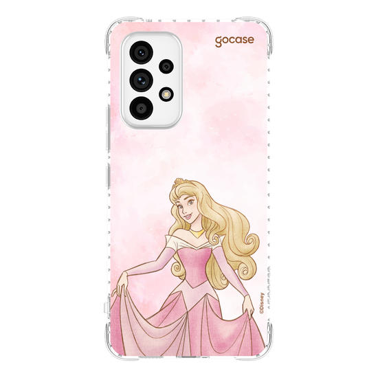 Capinha para celular  Princesas - Aurora em Aquarela