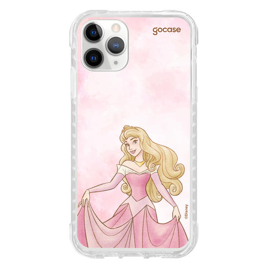 Capinha para celular  Princesas - Aurora em Aquarela