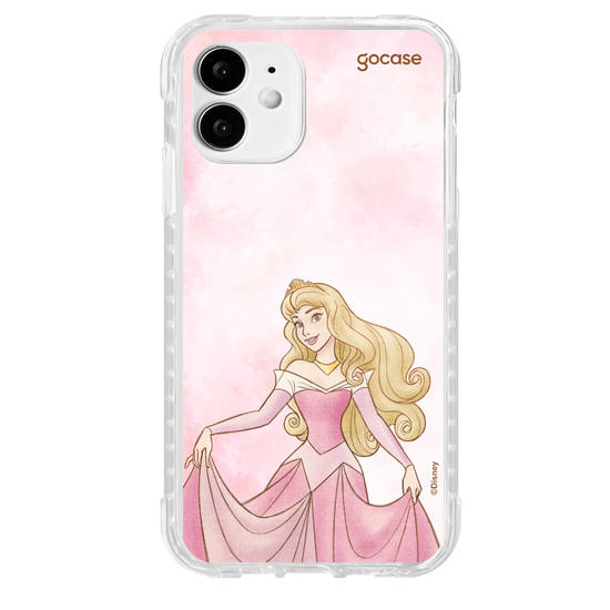 Capinha para celular  Princesas - Aurora em Aquarela
