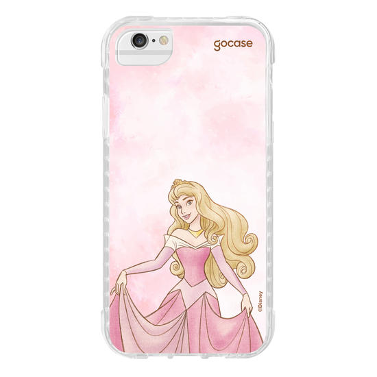 Capinha para celular  Princesas - Aurora em Aquarela