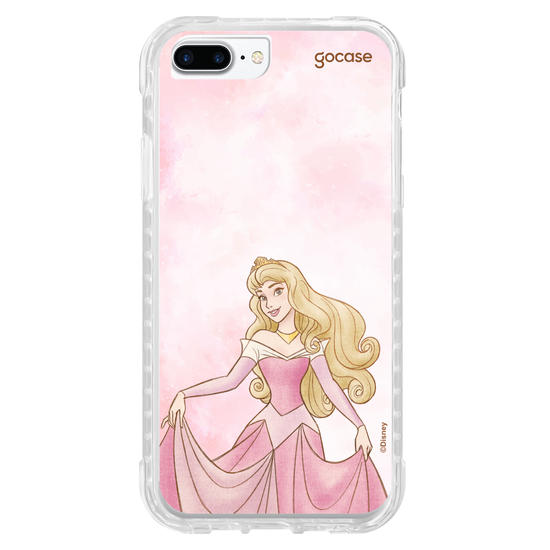 Capinha para celular  Princesas - Aurora em Aquarela