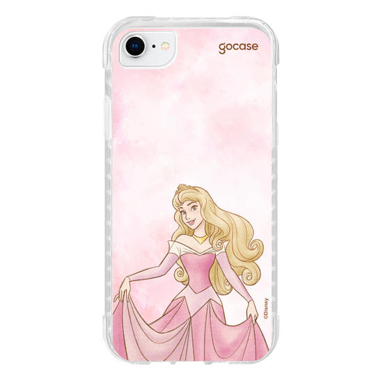 Capinha para celular  Princesas - Aurora em Aquarela