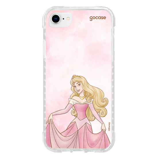 Capinha para celular  Princesas - Aurora em Aquarela