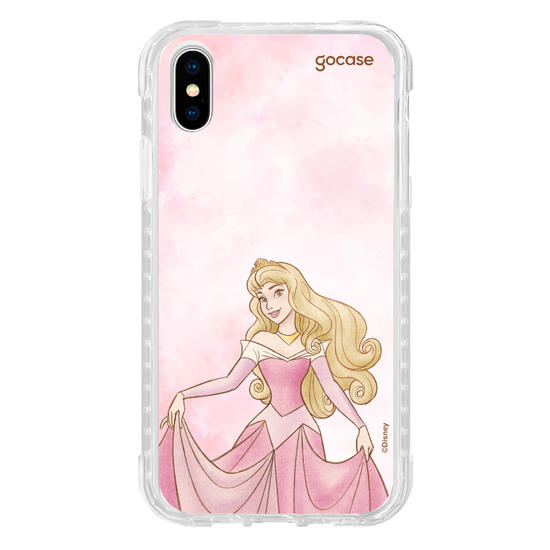 Capinha para celular  Princesas - Aurora em Aquarela