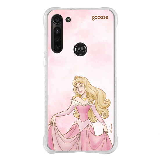 Capinha para celular  Princesas - Aurora em Aquarela