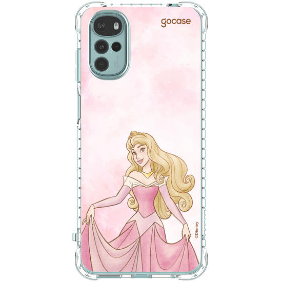 Capinha para celular  Princesas - Aurora em Aquarela