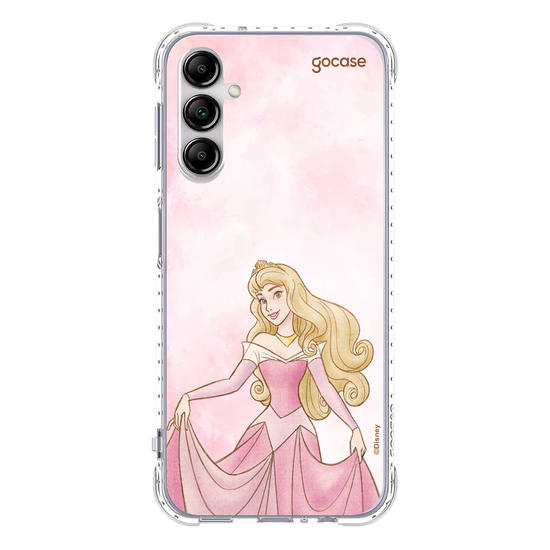 Capinha para celular  Princesas - Aurora em Aquarela