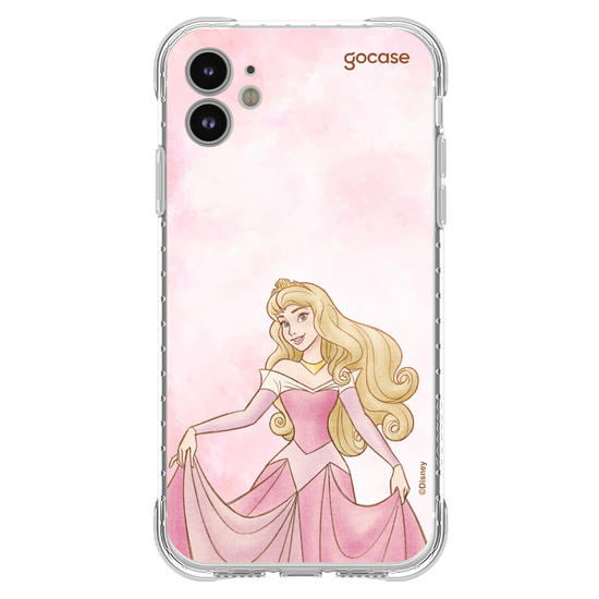 Capinha para celular  Princesas - Aurora em Aquarela