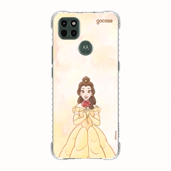 Capinha para celular  Princesas - Bela em Aquarela
