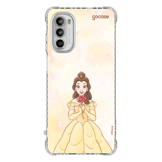 Capinha para celular  Princesas - Bela em Aquarela