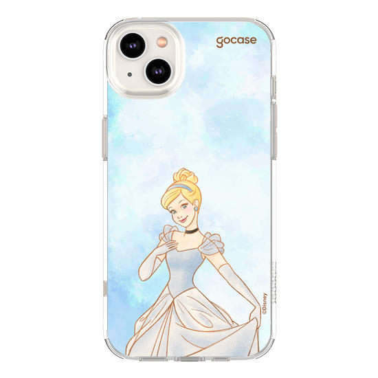 Capinha para celular  Princesas - Cinderela em Aquarela