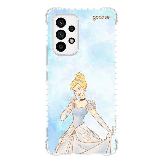 Capinha para celular  Princesas - Cinderela em Aquarela