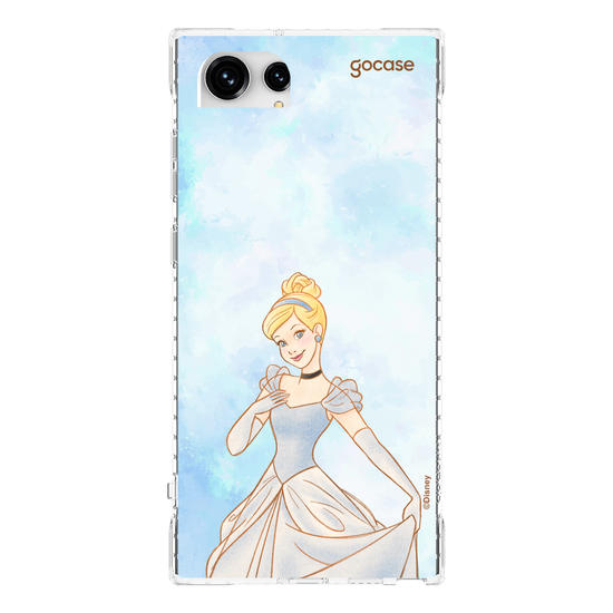 Capinha para celular  Princesas - Cinderela em Aquarela