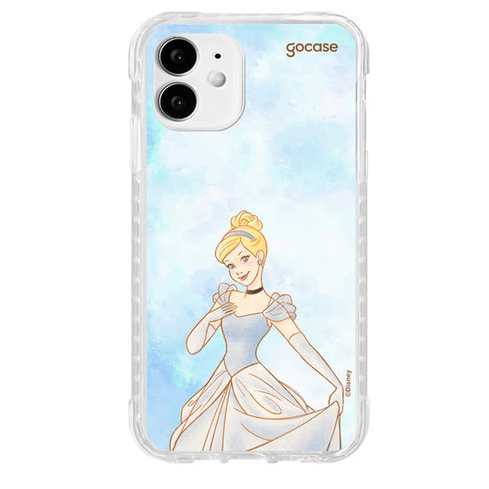 Capinha para celular  Princesas - Cinderela em Aquarela