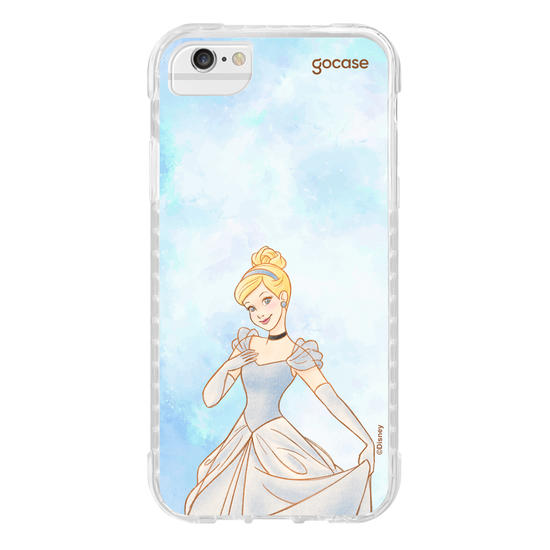 Capinha para celular  Princesas - Cinderela em Aquarela