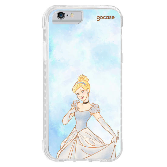 Capinha para celular  Princesas - Cinderela em Aquarela