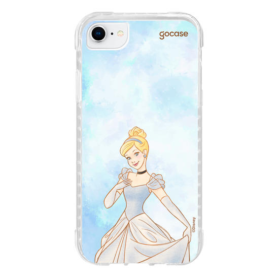 Capinha para celular  Princesas - Cinderela em Aquarela