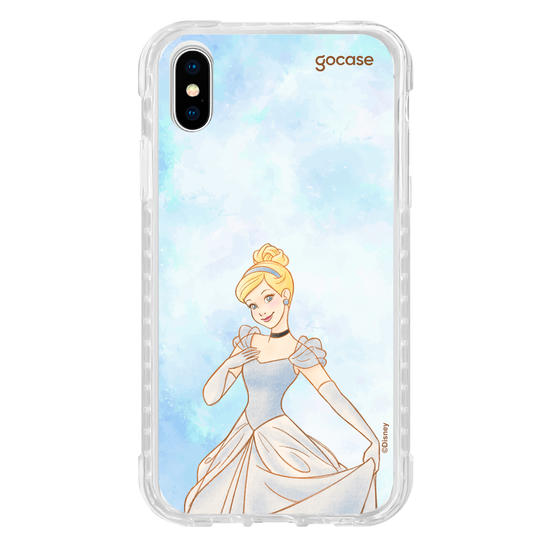 Capinha para celular  Princesas - Cinderela em Aquarela