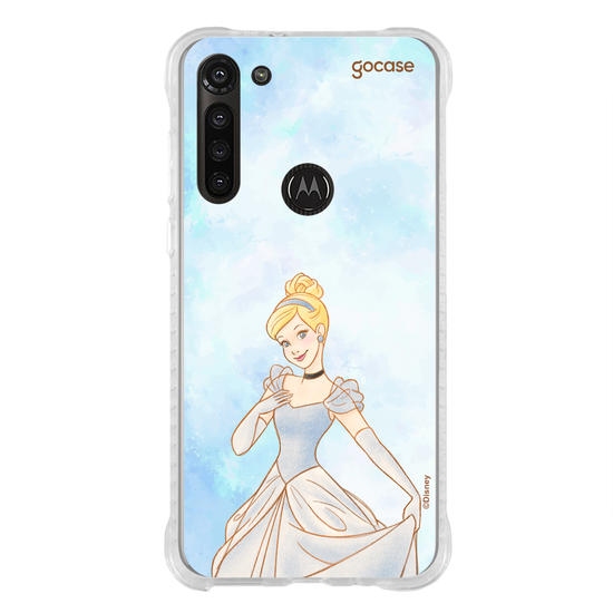 Capinha para celular  Princesas - Cinderela em Aquarela
