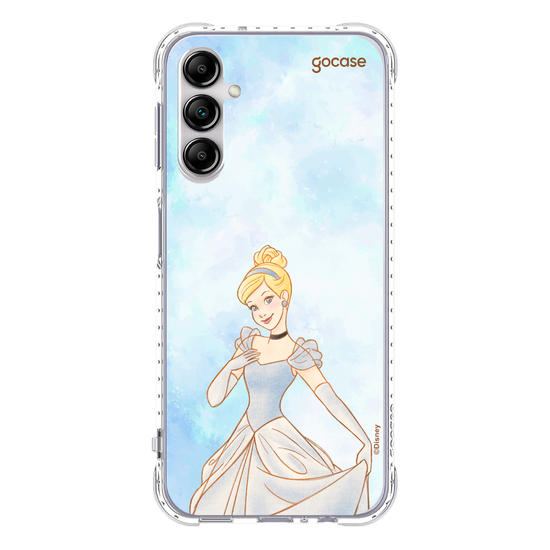 Capinha para celular  Princesas - Cinderela em Aquarela