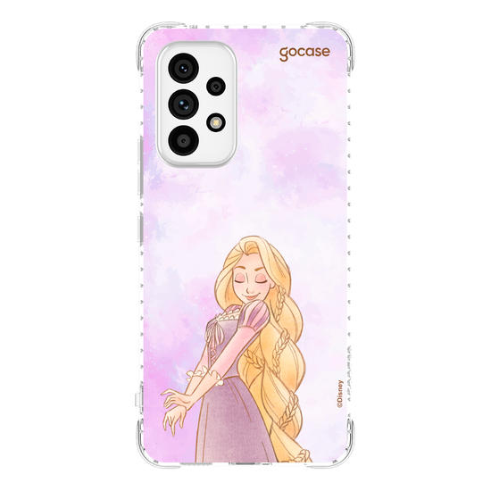 Capinha para celular  Princesas - Rapunzel em Aquarela