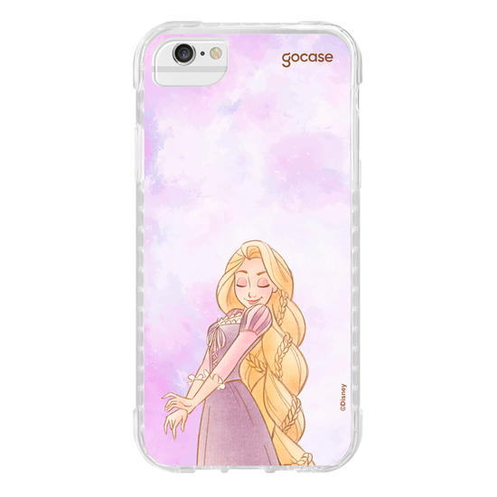 Capinha para celular  Princesas - Rapunzel em Aquarela