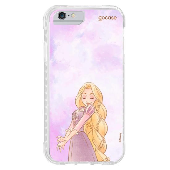 Capinha para celular  Princesas - Rapunzel em Aquarela