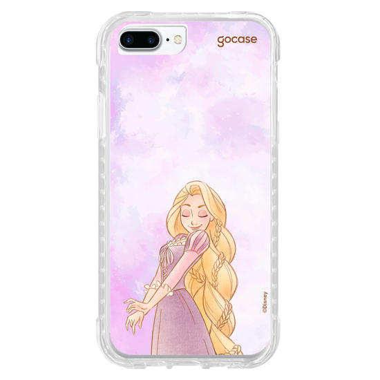 Capinha para celular  Princesas - Rapunzel em Aquarela