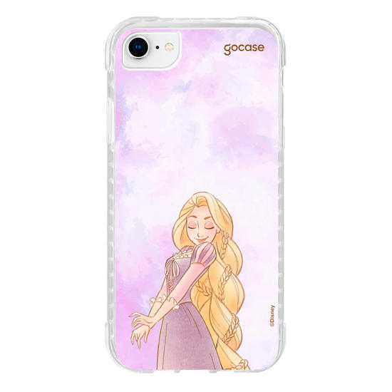 Capinha para celular  Princesas - Rapunzel em Aquarela