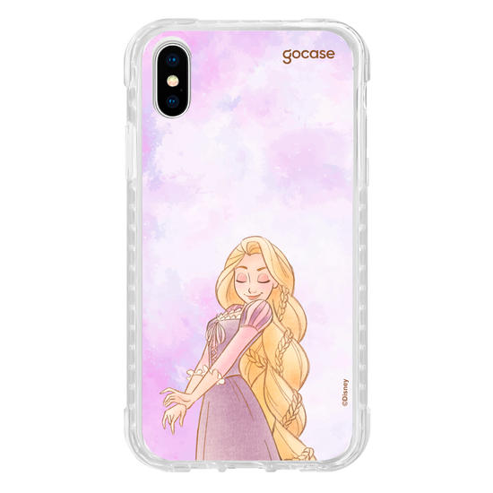 Capinha para celular  Princesas - Rapunzel em Aquarela