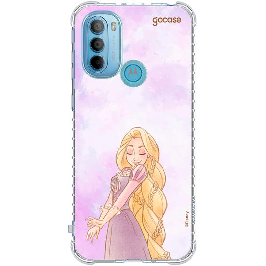 Capinha para celular  Princesas - Rapunzel em Aquarela